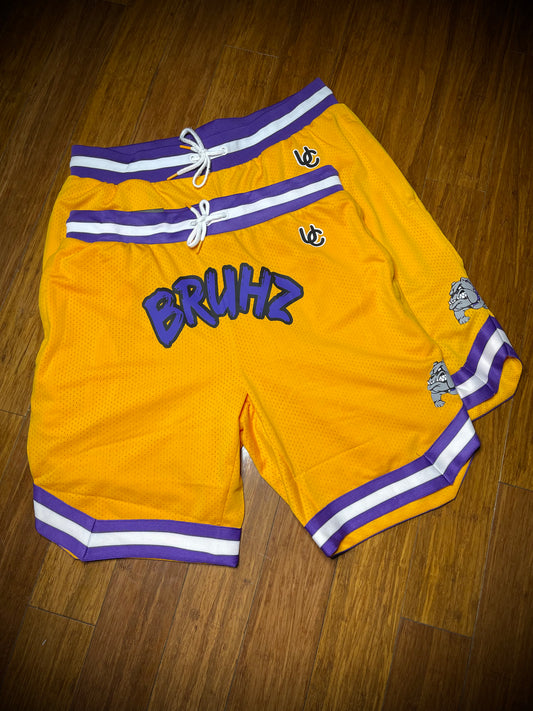 UC- Bruhz Practice “Home” Basketball Shorts
